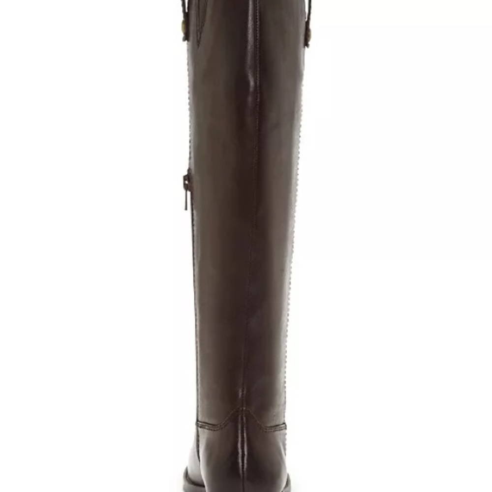 NWT INC International Concepts Sz 8.5 M  Wide Calf Knee high Brown Leather Boots - Picture 12 of 12